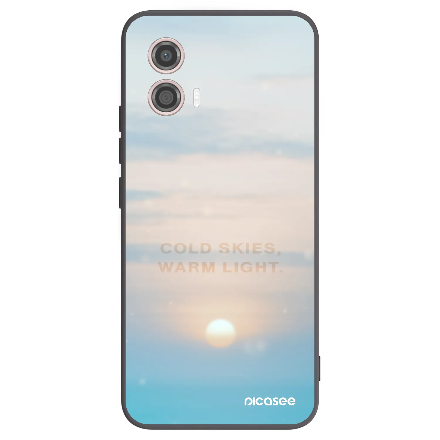 Picasee husă neagră din silicon pentru Motorola Moto G53 5G - COLD SKIES