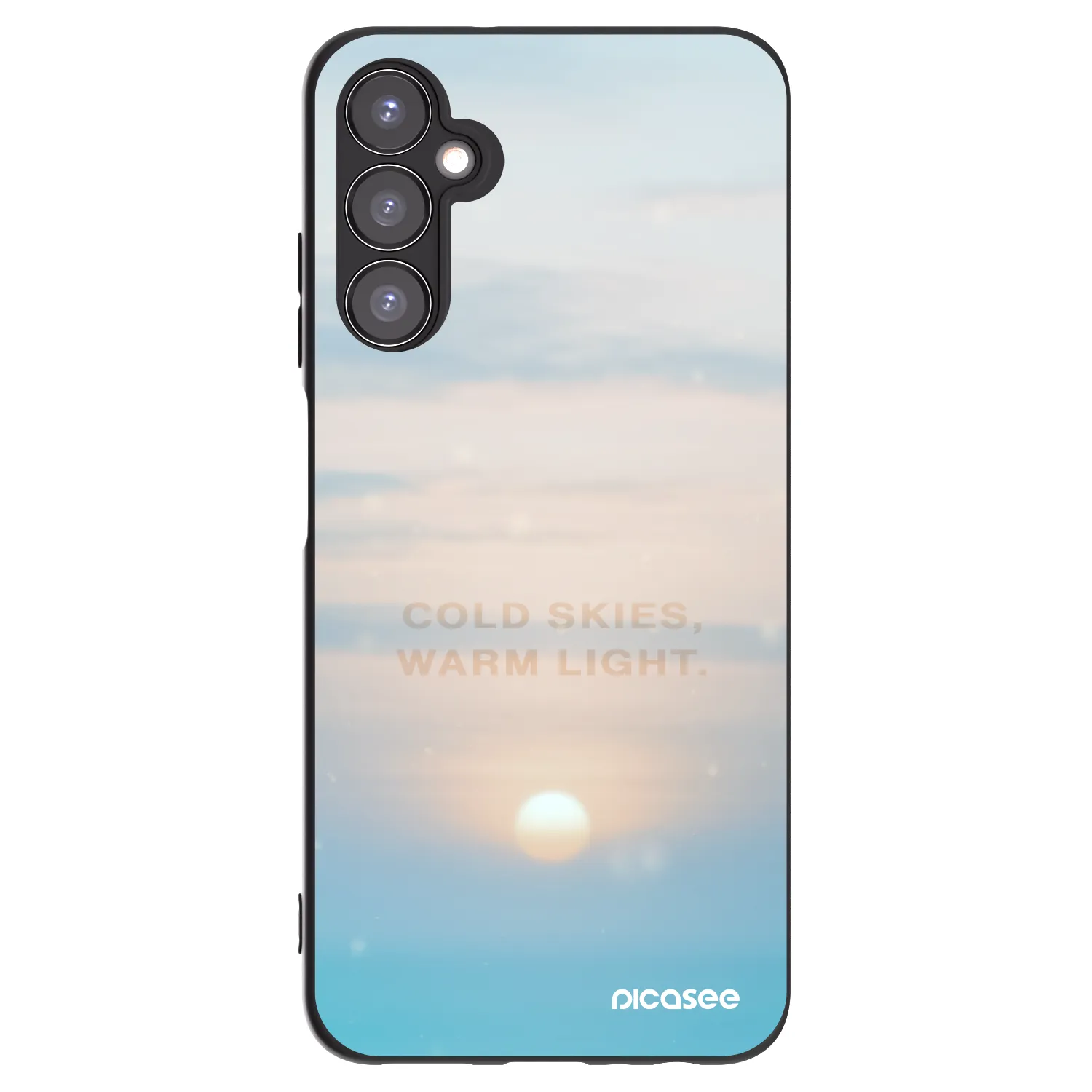 Picasee husă neagră din silicon pentru Samsung Galaxy A05s A057G - COLD SKIES