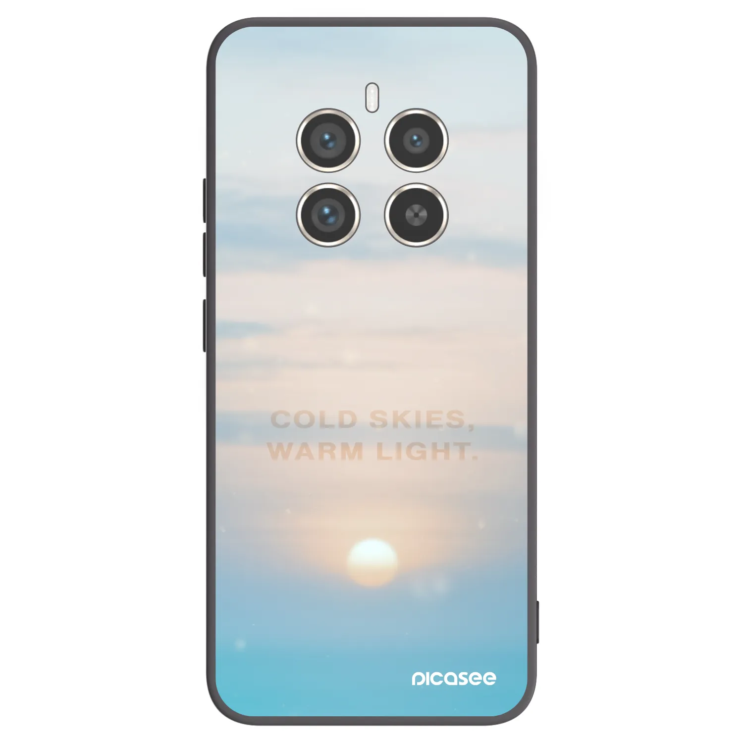 Picasee husă neagră din silicon pentru Realme 12 Pro 5G - COLD SKIES
