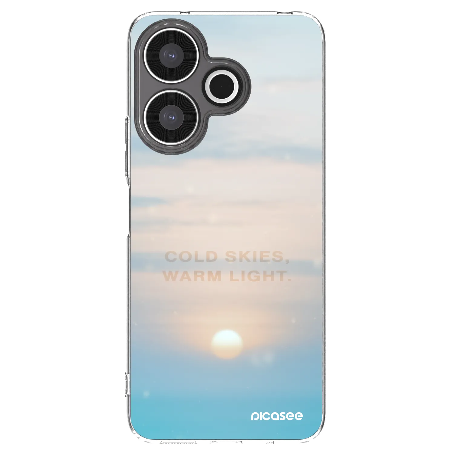 Picasee husă transparentă din silicon pentru Xiaomi Redmi 13 4G - COLD SKIES