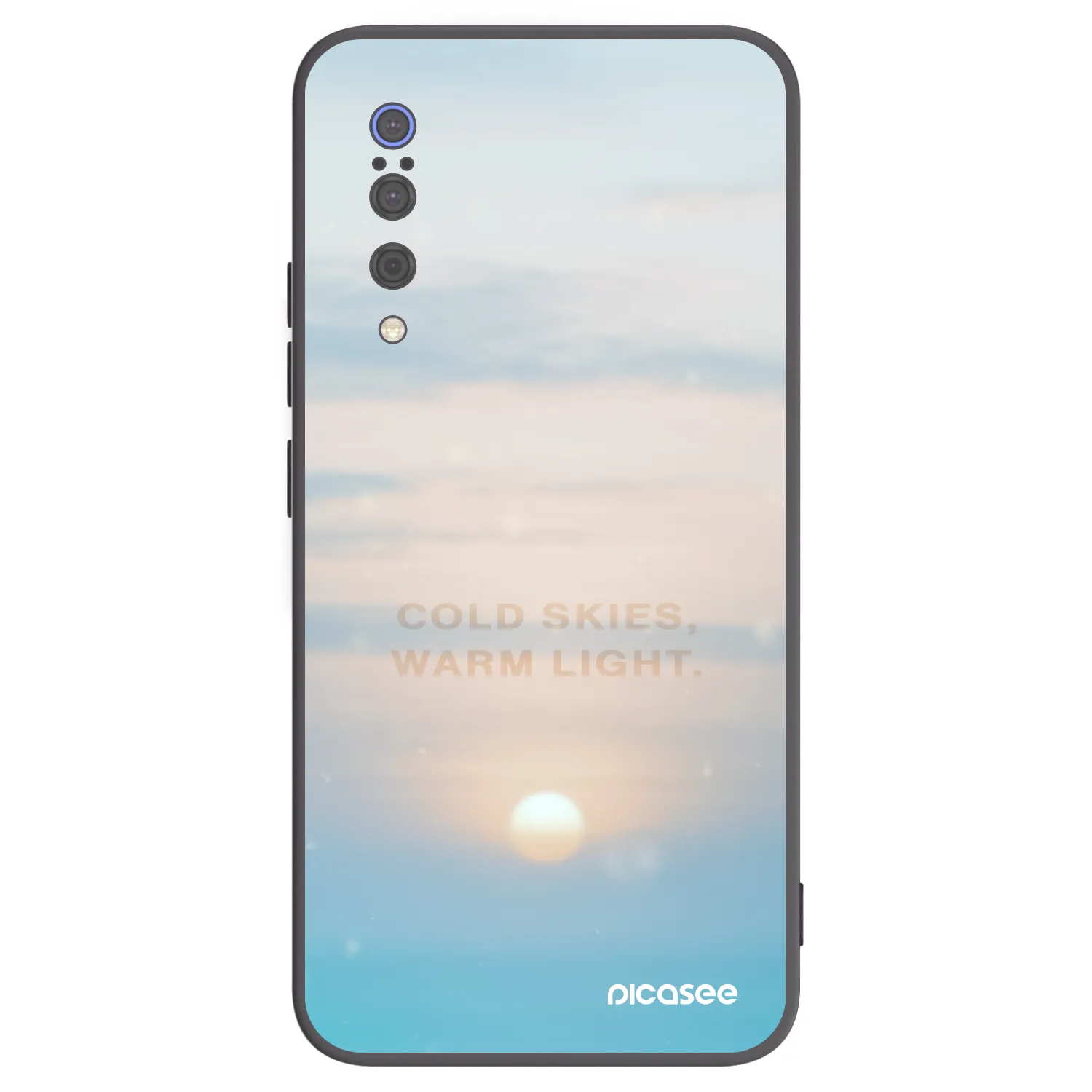 Picasee husă neagră din silicon pentru Xiaomi Mi 9 - COLD SKIES