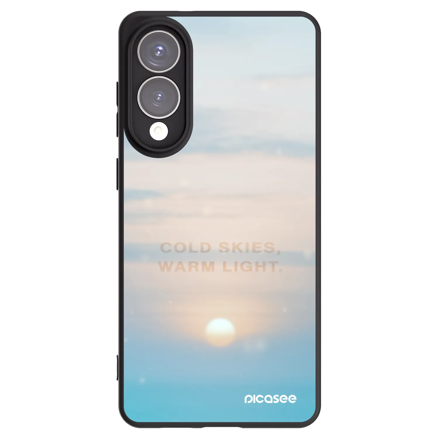 Picasee husă neagră din silicon pentru Samsung Galaxy S25 Edge 5G - COLD SKIES