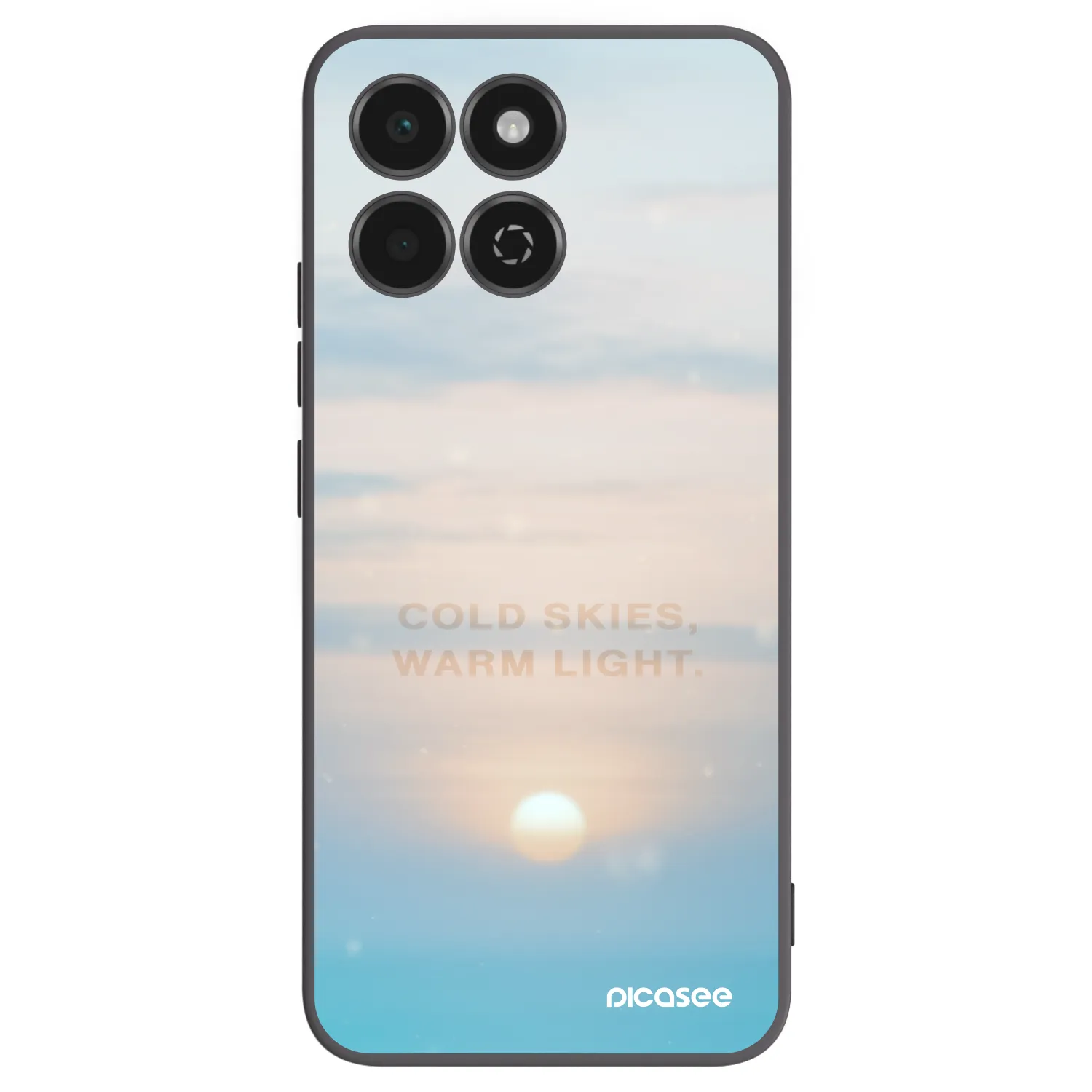 Picasee husă neagră din silicon pentru Honor 200 Smart 5G - COLD SKIES