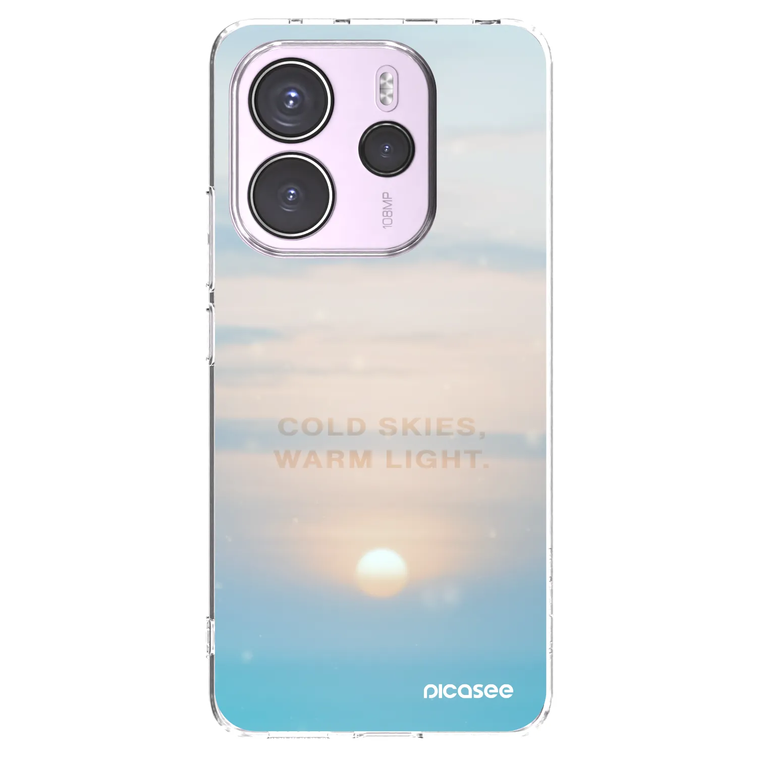 Picasee husă transparentă din silicon pentru Xiaomi Redmi Note 14 4G - COLD SKIES