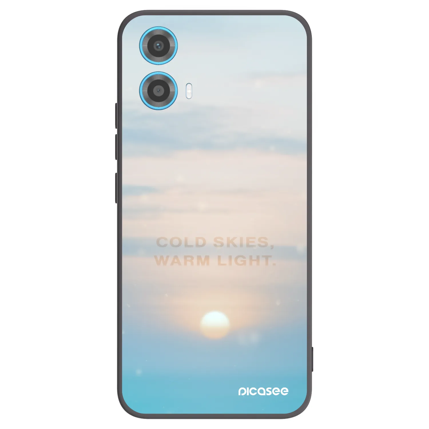 Picasee husă neagră din silicon pentru Motorola Moto G34 5G - COLD SKIES