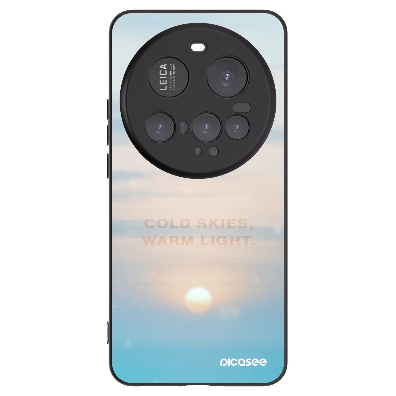 Picasee husă neagră din silicon pentru Xiaomi 15 Ultra - COLD SKIES