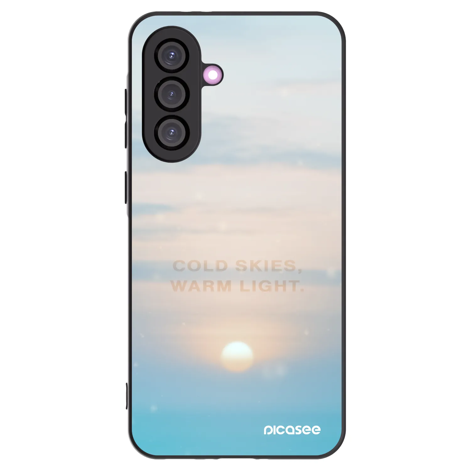 Picasee husă neagră din silicon pentru Samsung Galaxy A36 5G - COLD SKIES