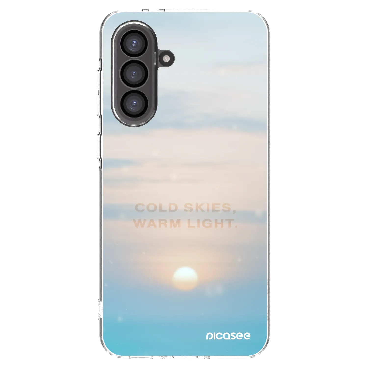 Picasee husă transparentă din silicon pentru Samsung Galaxy A36 5G - COLD SKIES