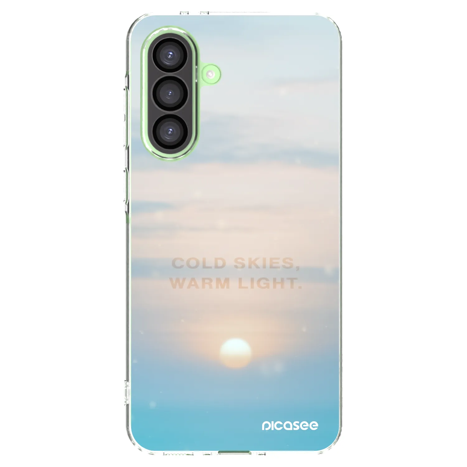Picasee husă transparentă din silicon pentru Samsung Galaxy A26 5G A266B - COLD SKIES