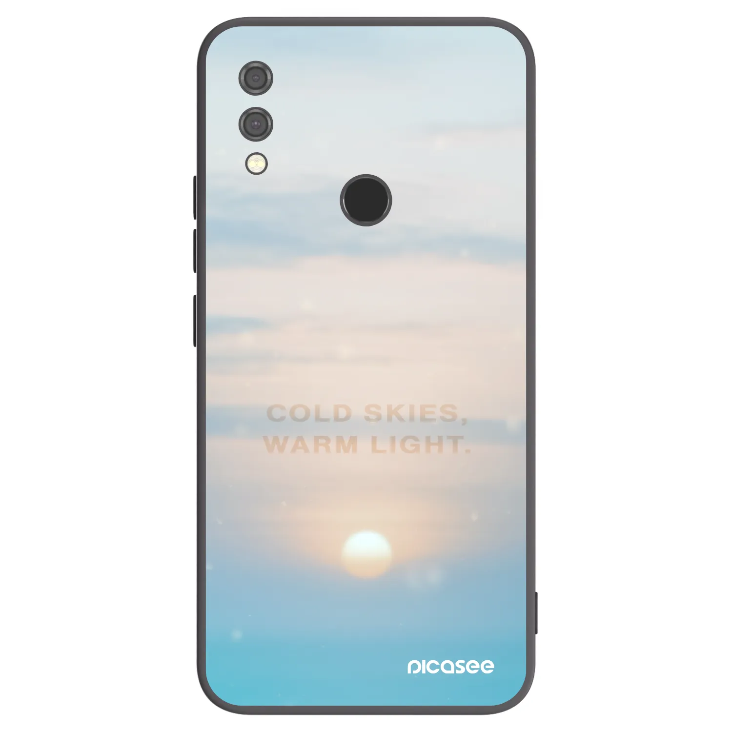 Picasee husă neagră din silicon pentru Xiaomi Redmi Note 7 - COLD SKIES