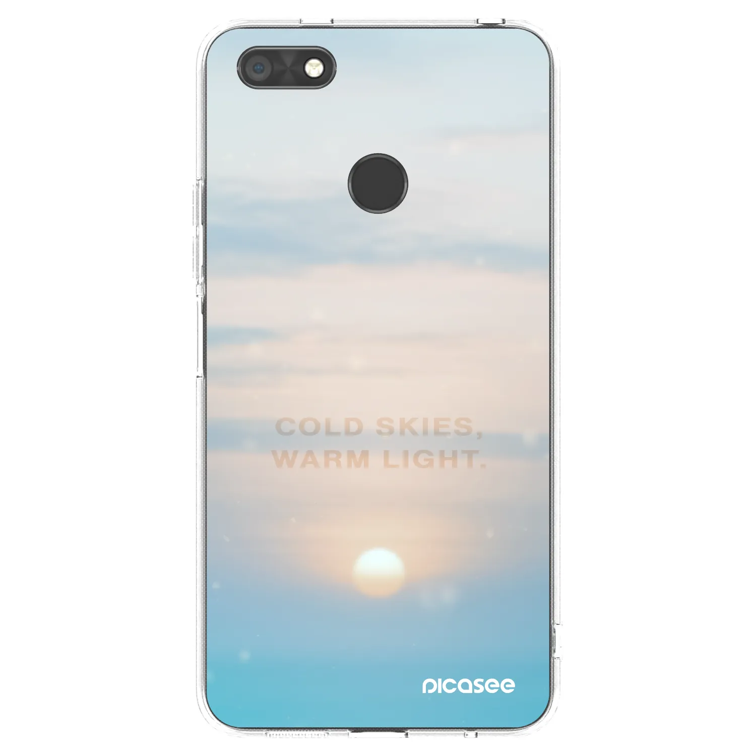 Picasee husă transparentă din silicon pentru Huawei P9 Lite Mini - COLD SKIES