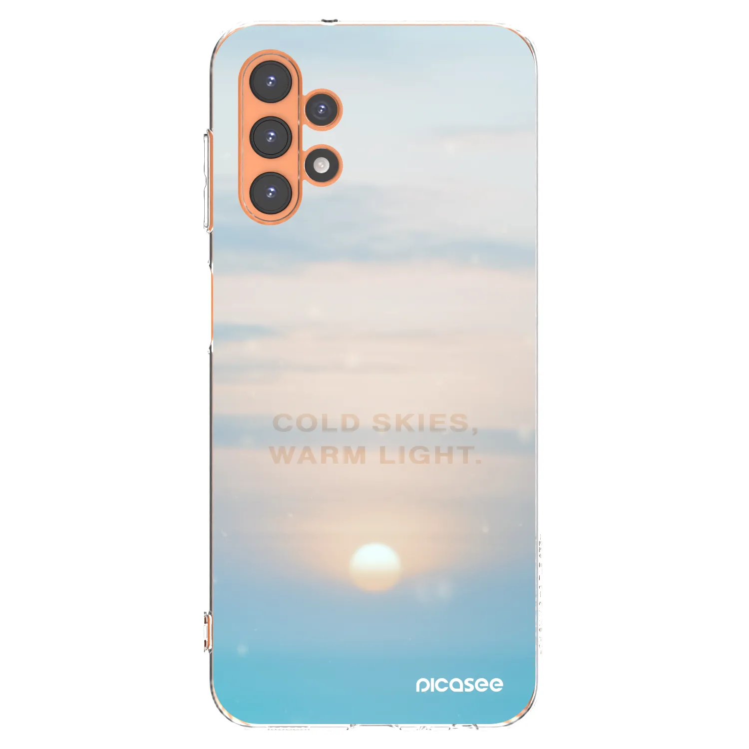 Picasee husă transparentă din silicon pentru Samsung Galaxy A13 5G - COLD SKIES