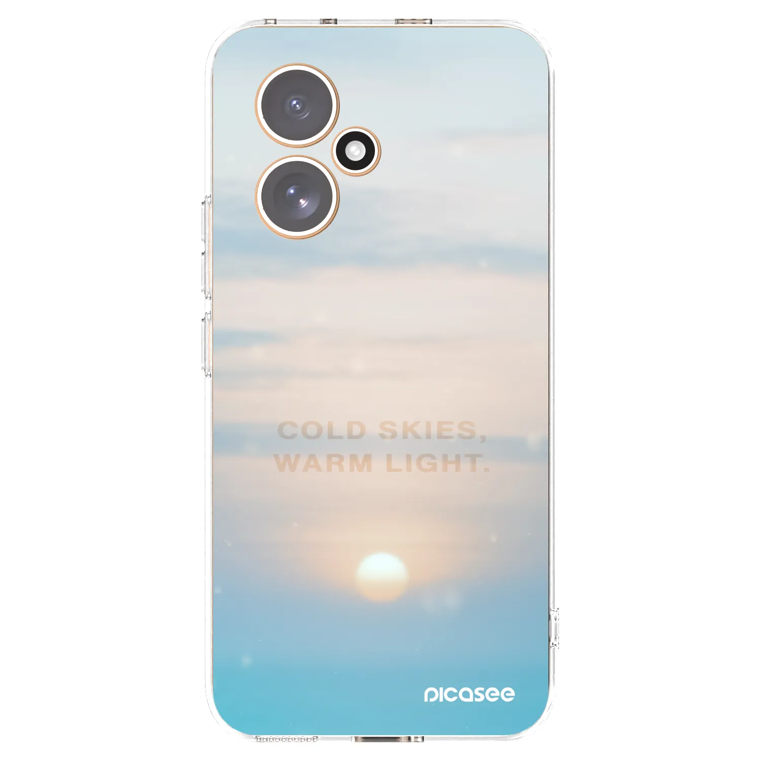 Picasee husă transparentă din silicon pentru Honor 400 5G - COLD SKIES