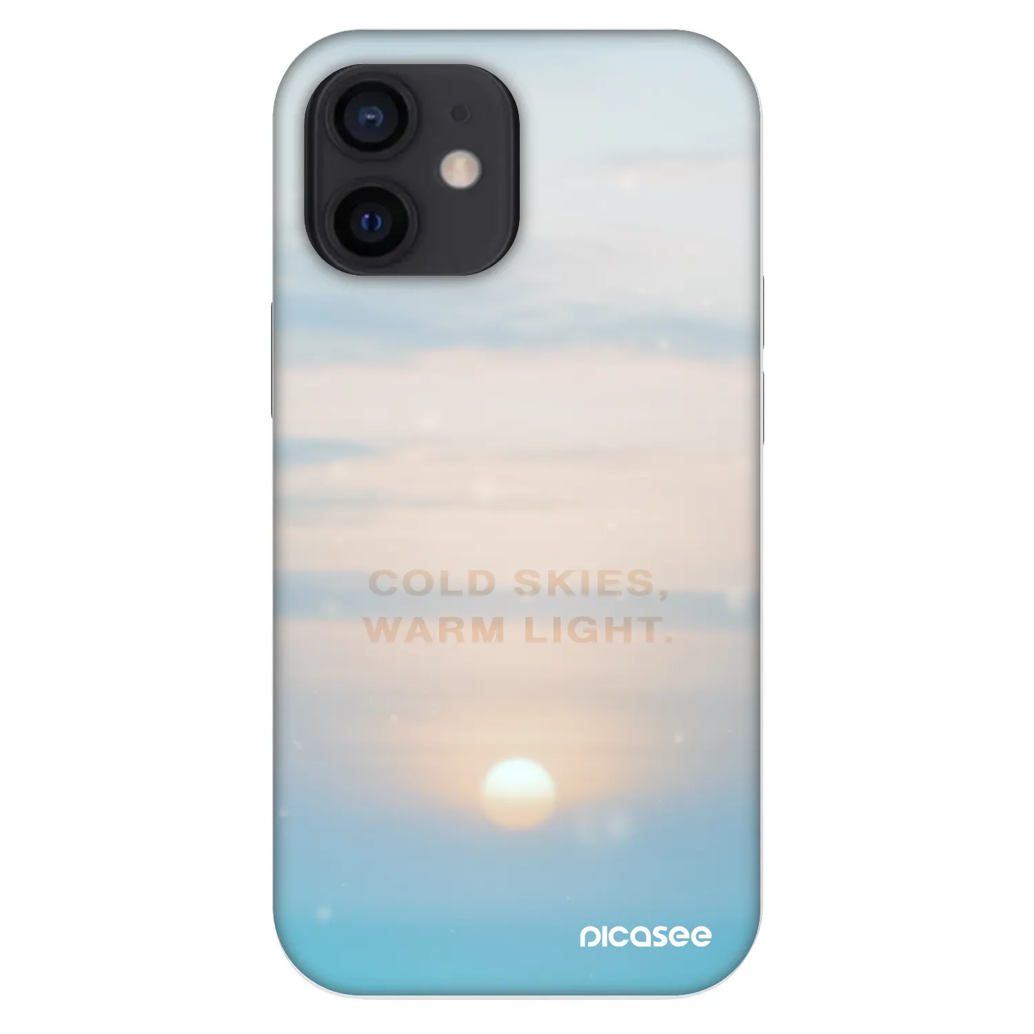 Picasee Fashion Case pentru Apple iPhone 12 mini - COLD SKIES