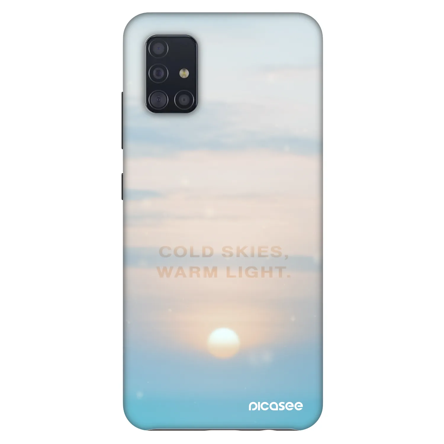 Picasee Fashion Case pentru Samsung Galaxy A51 A515F - COLD SKIES