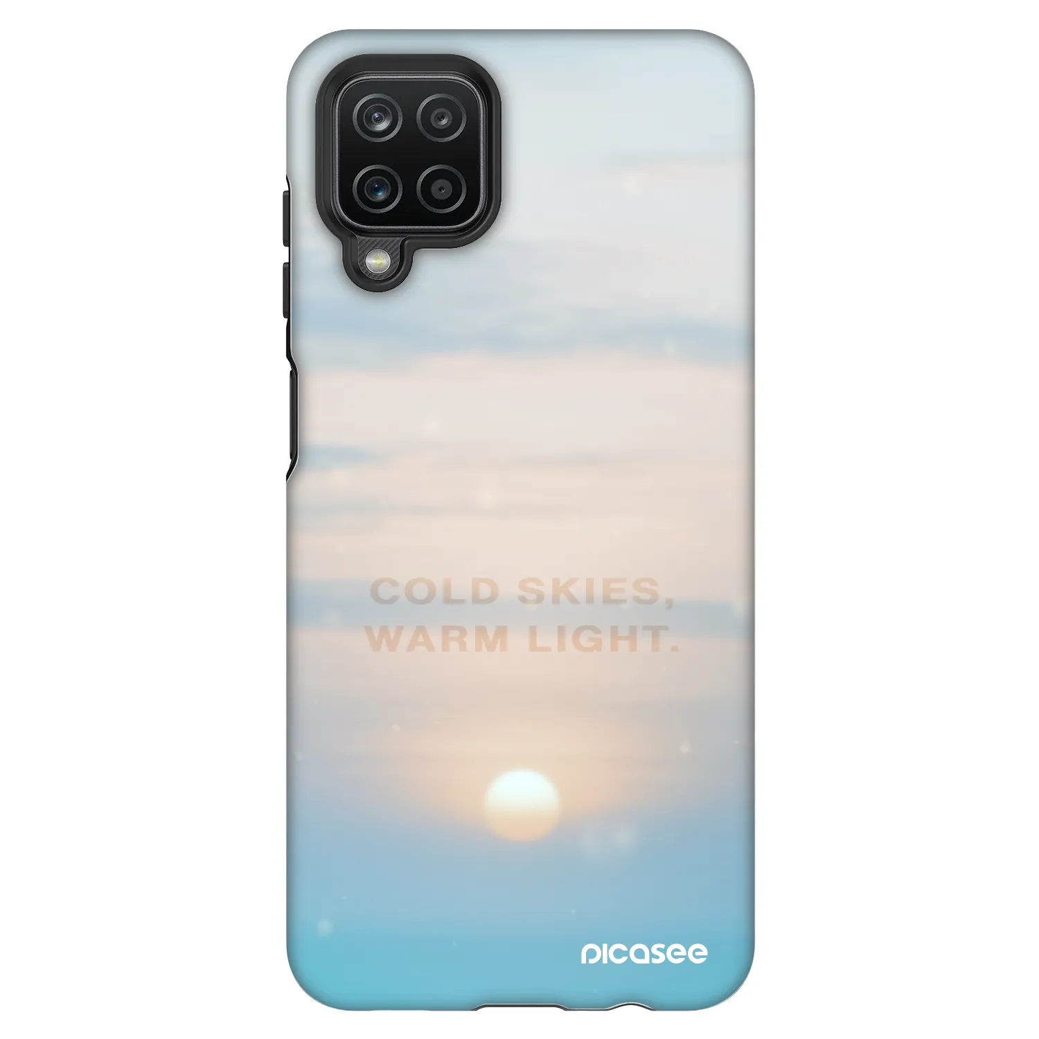 Picasee Fashion Case pentru Samsung Galaxy A12 A125F - COLD SKIES