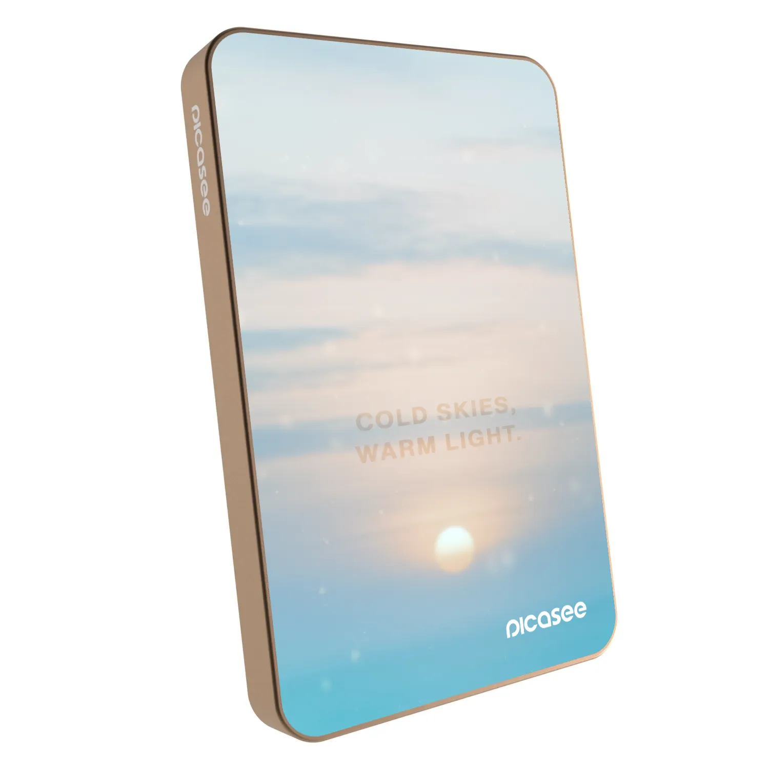 Picasee Powerbank cu MagSafe 5 000 mAh De aur - COLD SKIES