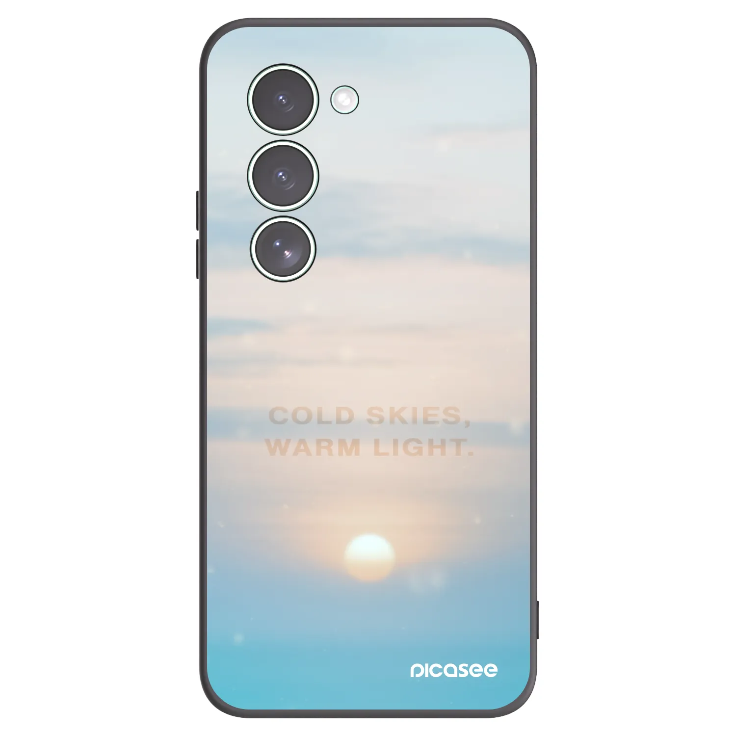 Picasee husă neagră din silicon pentru Xiaomi Redmi 15 5G - COLD SKIES