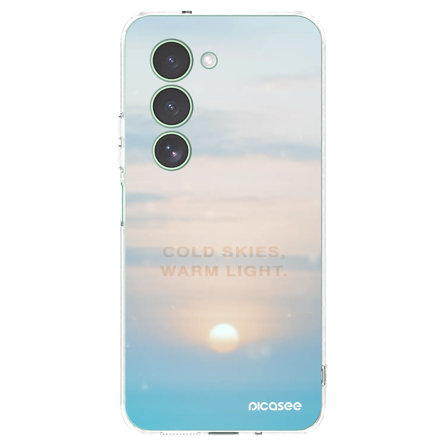 Picasee husă transparentă din silicon pentru Xiaomi Redmi 15 5G - COLD SKIES