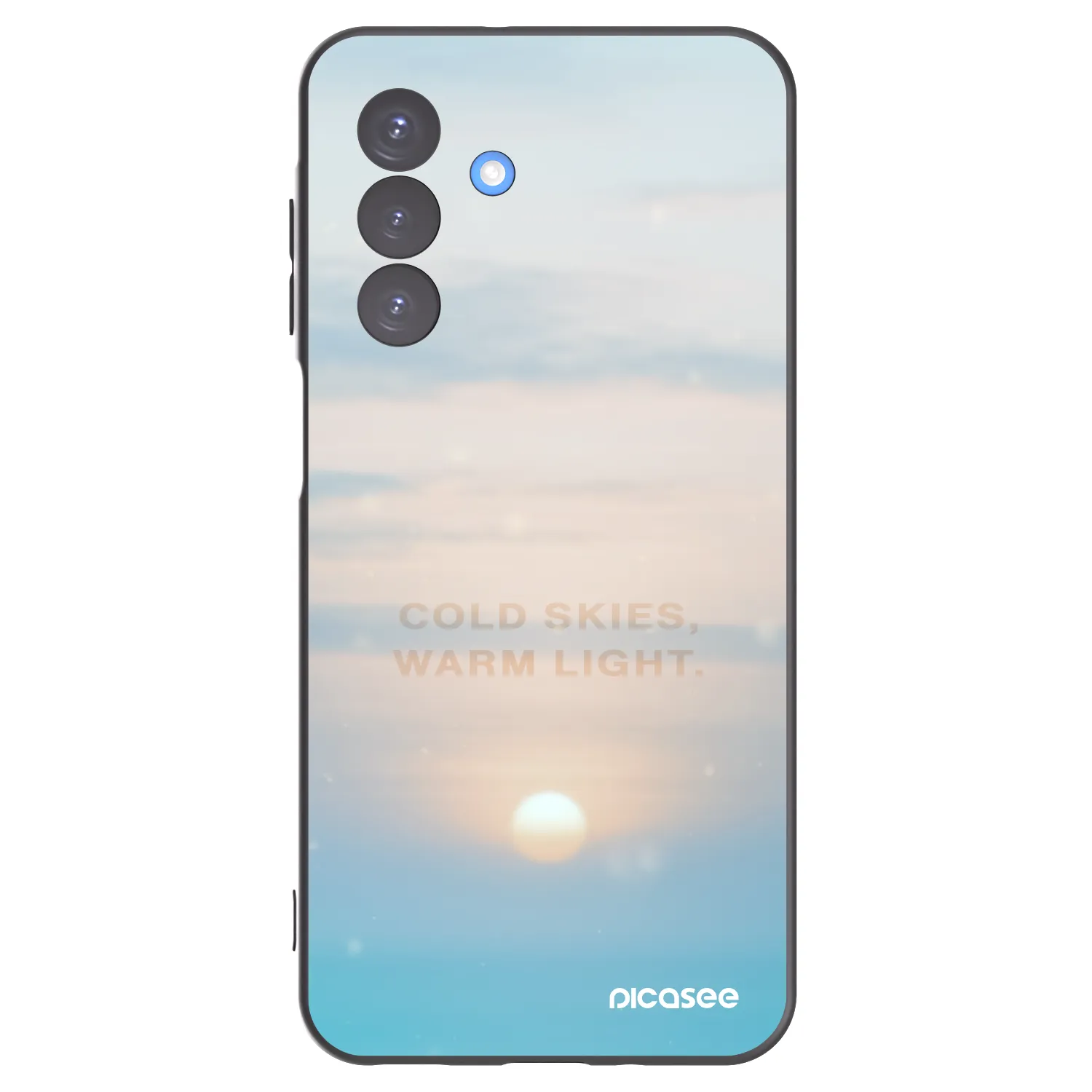 Picasee husă neagră din silicon pentru Samsung Galaxy A17 5G - COLD SKIES