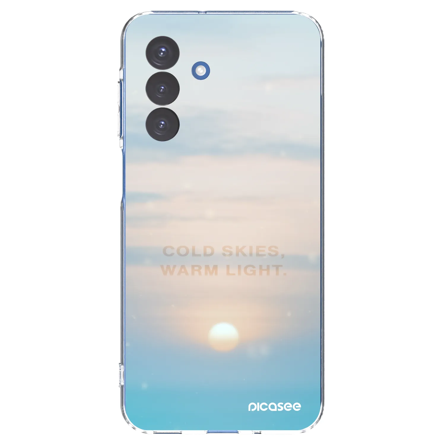 Picasee husă transparentă din silicon pentru Samsung Galaxy A17 5G - COLD SKIES