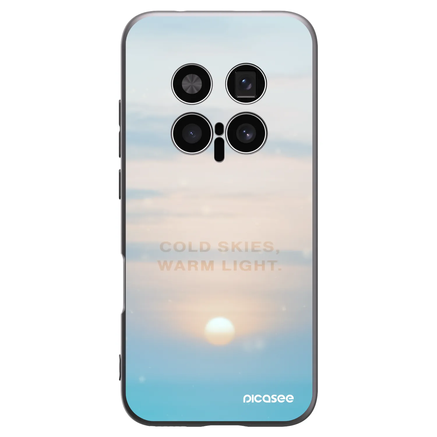 Picasee husă neagră din silicon pentru Honor Magic8 Pro 5G - COLD SKIES