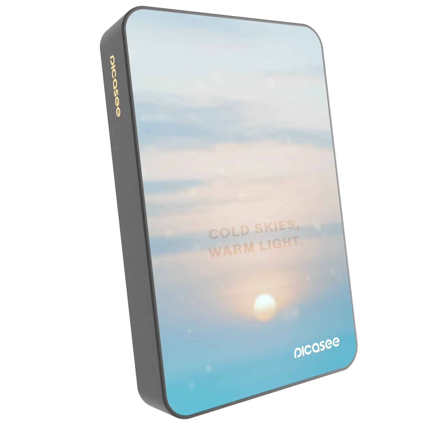 Picasee Powerbank cu MagSafe 10 000 mAh Gri - COLD SKIES