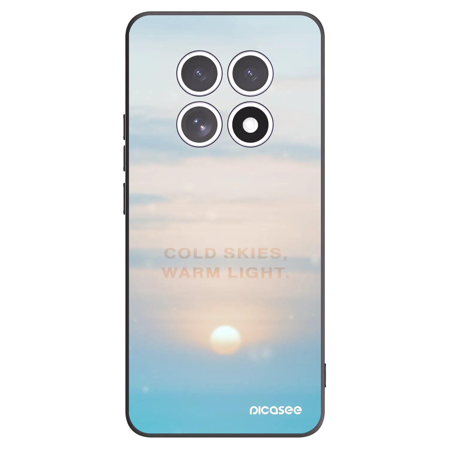 Picasee husă neagră din silicon pentru Xiaomi Redmi Note 15 5G - COLD SKIES