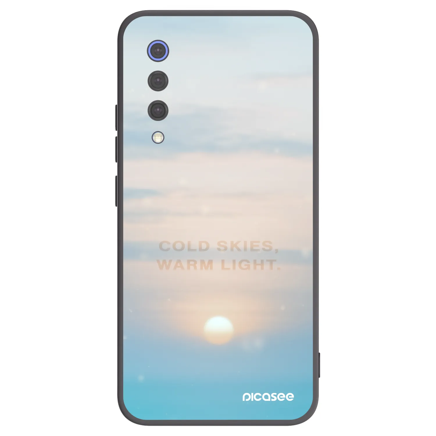 Picasee husă neagră din silicon pentru Xiaomi Mi 9 SE - COLD SKIES