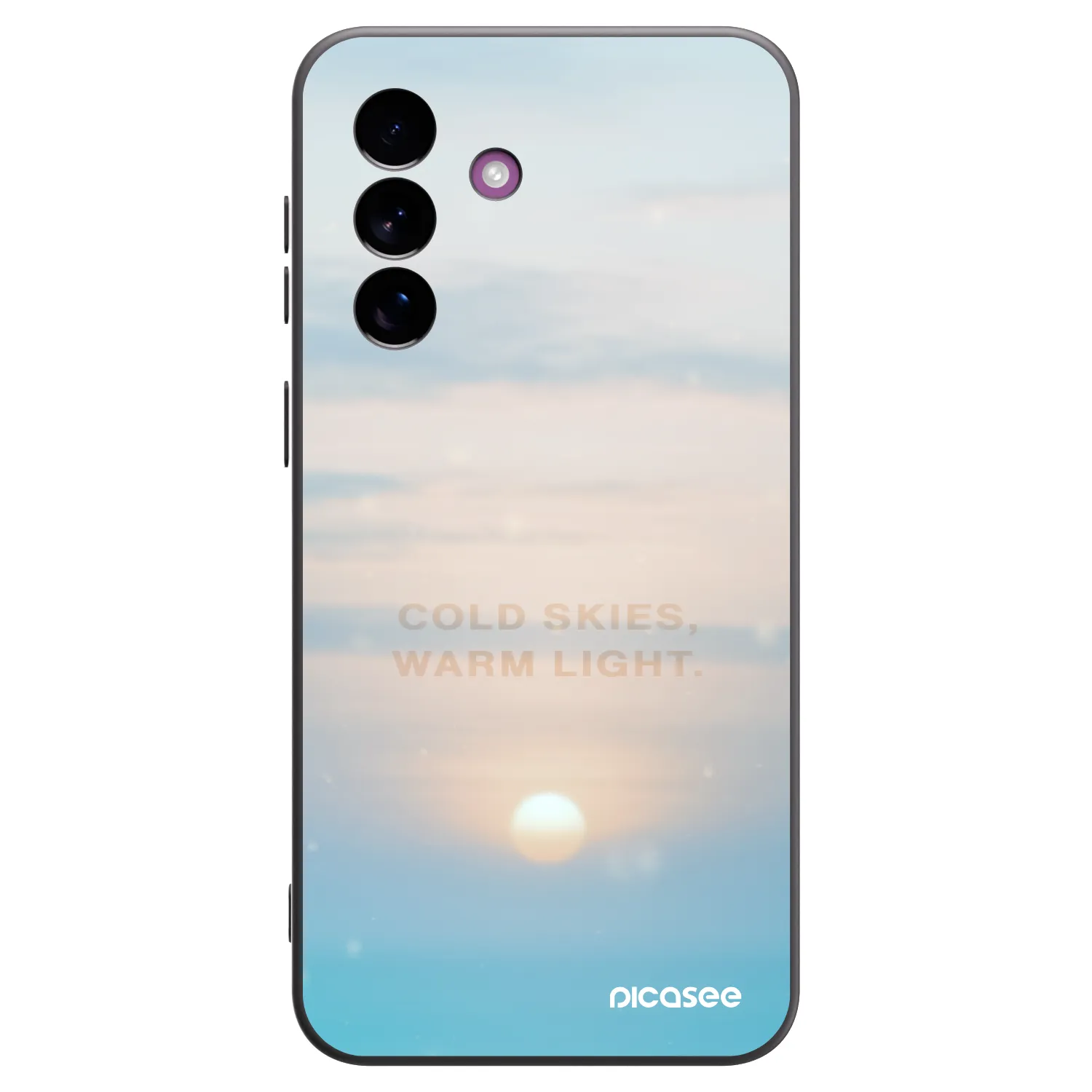Picasee husă neagră din silicon pentru Samsung Galaxy A37 - COLD SKIES