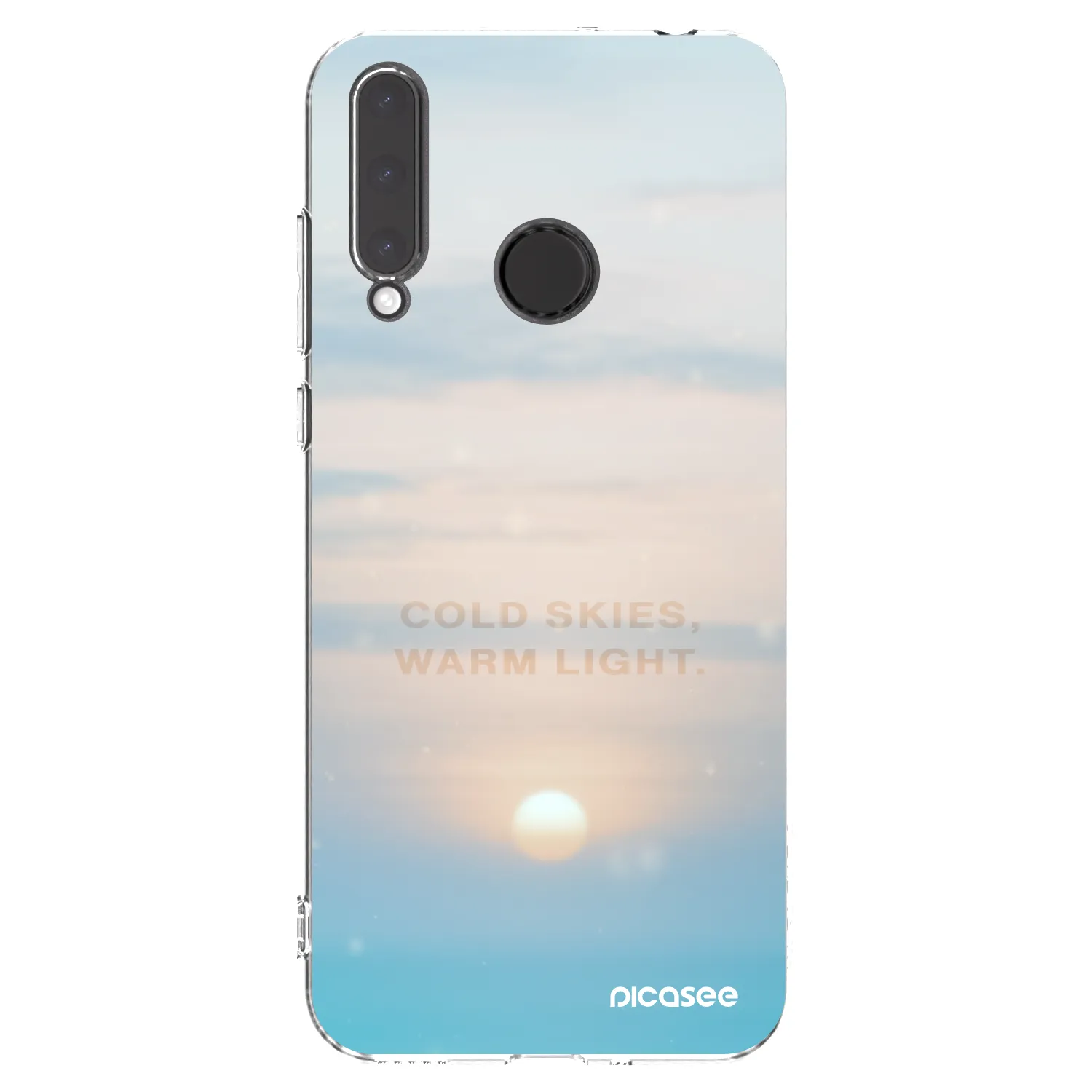 Picasee husă transparentă din silicon pentru Honor 20 Lite - COLD SKIES