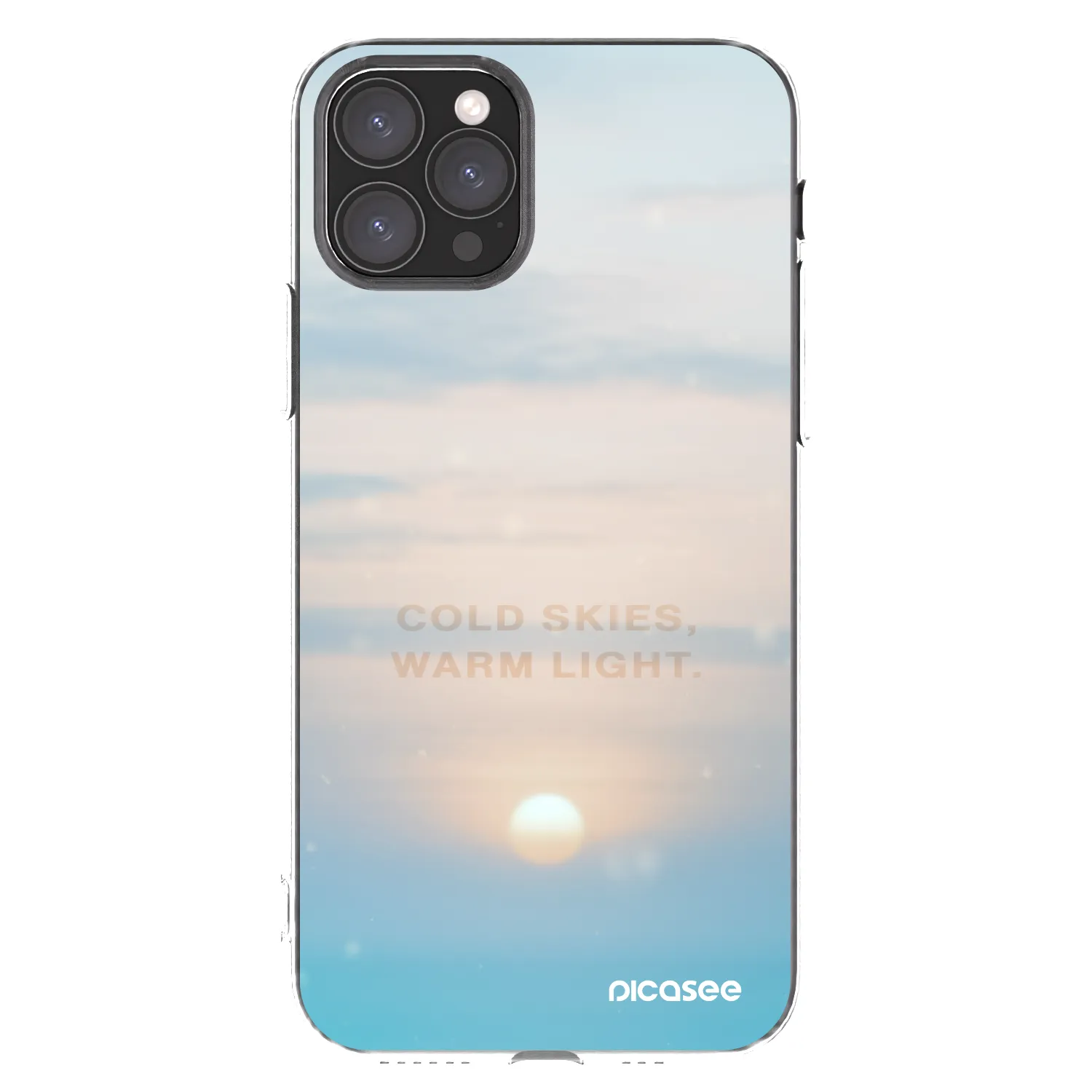 Picasee husă transparentă din silicon pentru Apple iPhone 11 Pro - COLD SKIES