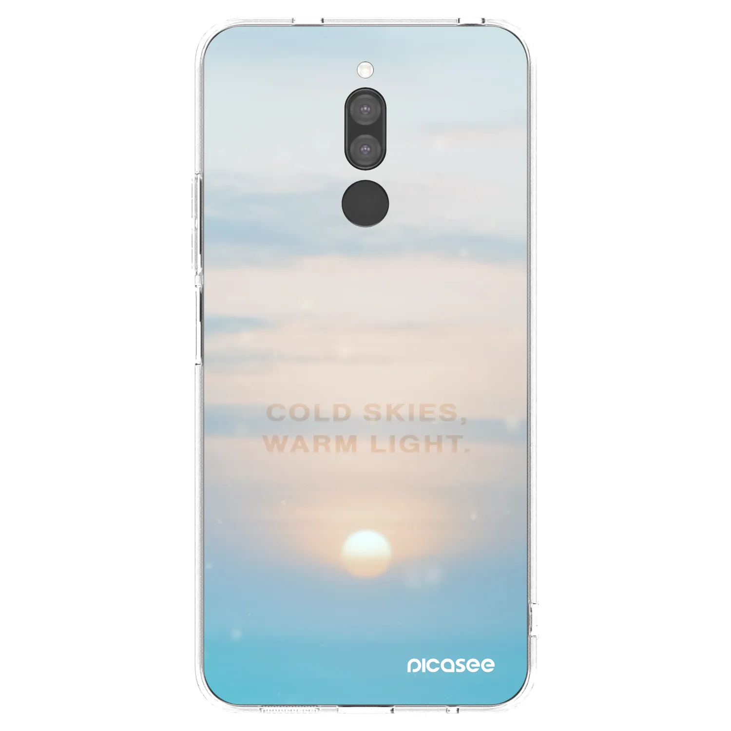 Picasee husă transparentă din silicon pentru Xiaomi Redmi 8 - COLD SKIES