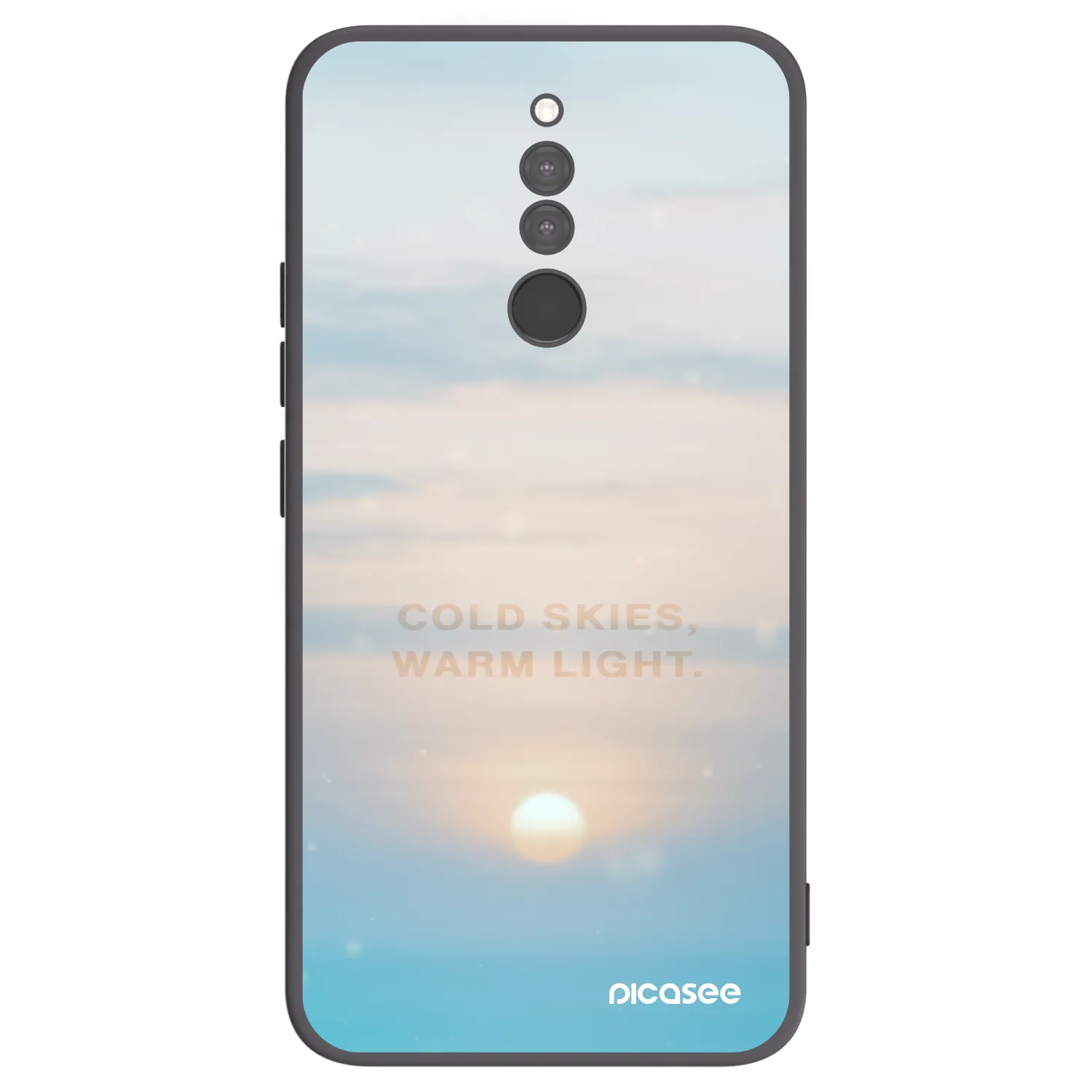 Picasee husă neagră din silicon pentru Xiaomi Redmi 8 - COLD SKIES