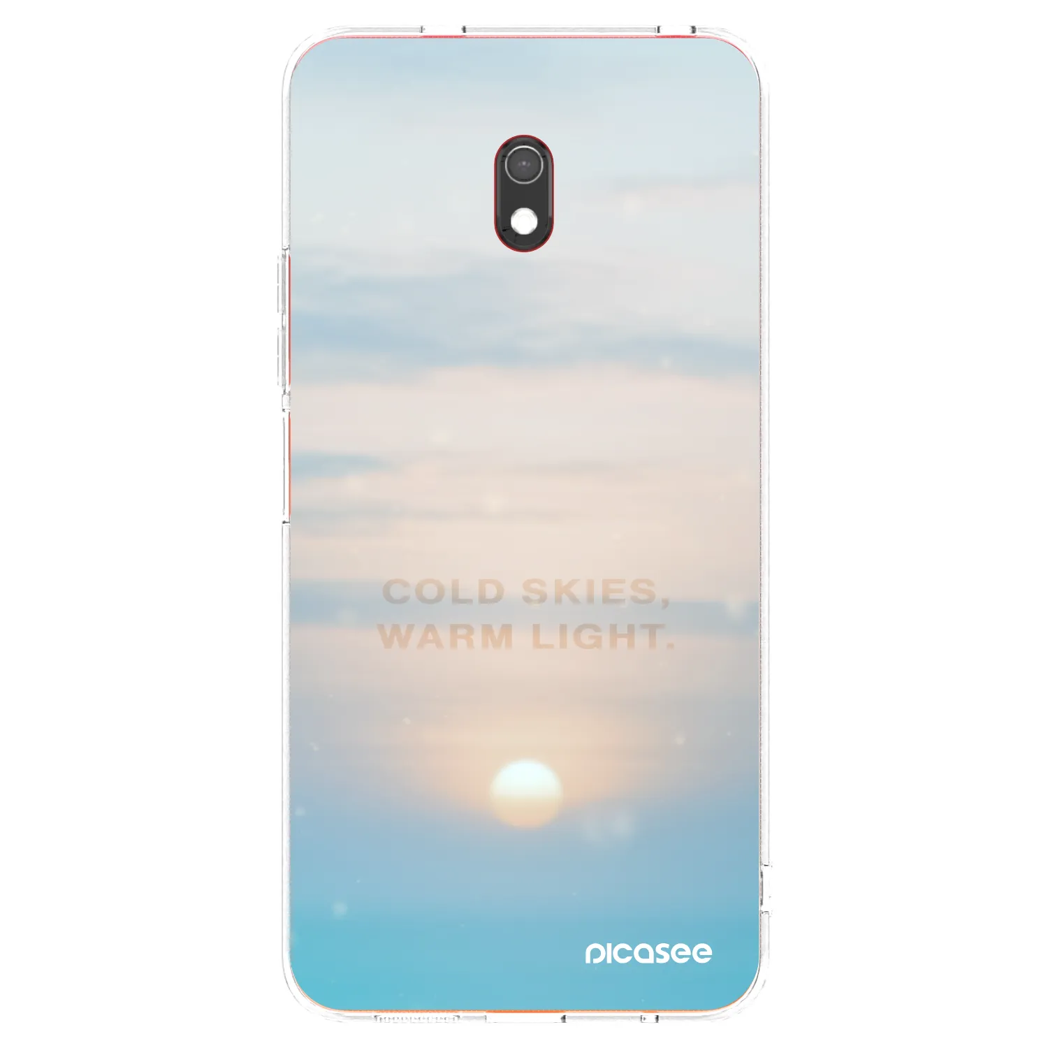 Picasee husă transparentă din silicon pentru Xiaomi Redmi 8A - COLD SKIES