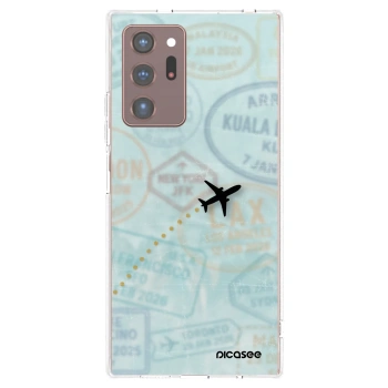 Picasee husă transparentă din silicon pentru Samsung Galaxy Note 20 Ultra - FLIGHT PATH