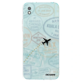 Picasee husă neagră din silicon pentru Xiaomi Redmi 9A - FLIGHT PATH