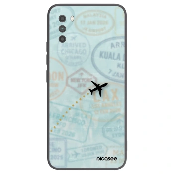 Picasee husă neagră din silicon pentru Xiaomi Poco M3 - FLIGHT PATH