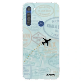 Husă pentru Motorola Moto G8 - FLIGHT PATH