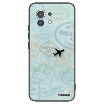 Picasee husă neagră din silicon pentru Xiaomi Mi 11 - FLIGHT PATH