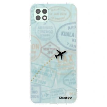 Picasee husă transparentă din silicon pentru Samsung Galaxy A22 A226B 5G - FLIGHT PATH