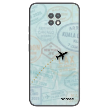 Picasee husă neagră din silicon pentru Xiaomi Redmi Note 9T - FLIGHT PATH
