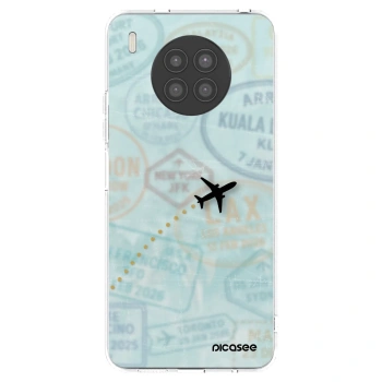 Picasee husă transparentă din silicon pentru Huawei Nova 8i - FLIGHT PATH