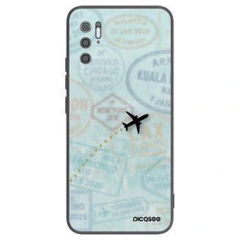 Picasee husă neagră din silicon pentru Xiaomi Poco M3 Pro 5G - FLIGHT PATH