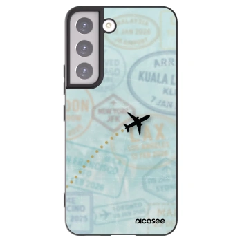 Picasee husă neagră din silicon pentru Samsung Galaxy S22 5G - FLIGHT PATH