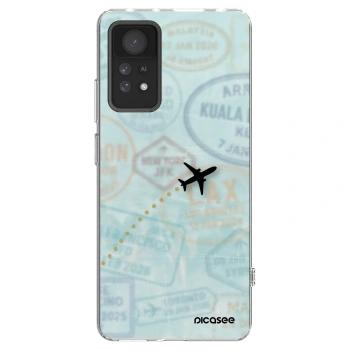 Picasee husă transparentă din silicon pentru Xiaomi Redmi Note 11 Pro - FLIGHT PATH