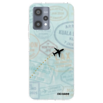 Picasee husă transparentă din silicon pentru Realme 9 Pro 5G - FLIGHT PATH