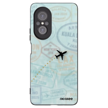 Picasee husă neagră din silicon pentru Huawei Nova 9 SE - FLIGHT PATH