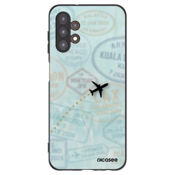Picasee husă neagră din silicon pentru Samsung Galaxy A13 4G A135 - FLIGHT PATH