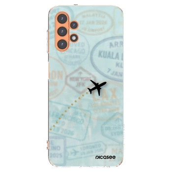 Picasee husă transparentă din silicon pentru Samsung Galaxy A13 4G A135 - FLIGHT PATH